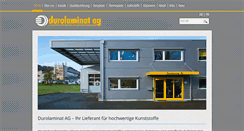 Desktop Screenshot of durolaminat.ch